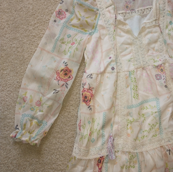 NWT_Lightweight Boho Style Dress with lining - Picture 4 of 9